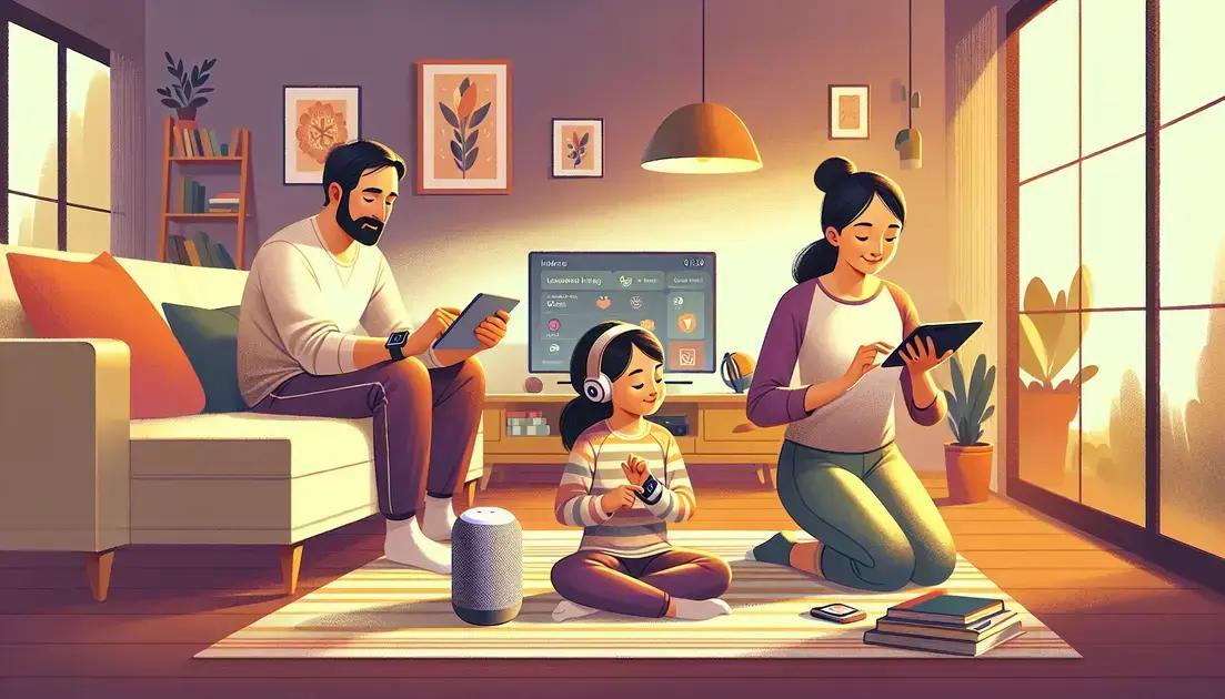 Criando Rotinas Familiares Saudáveis com Tecnologia