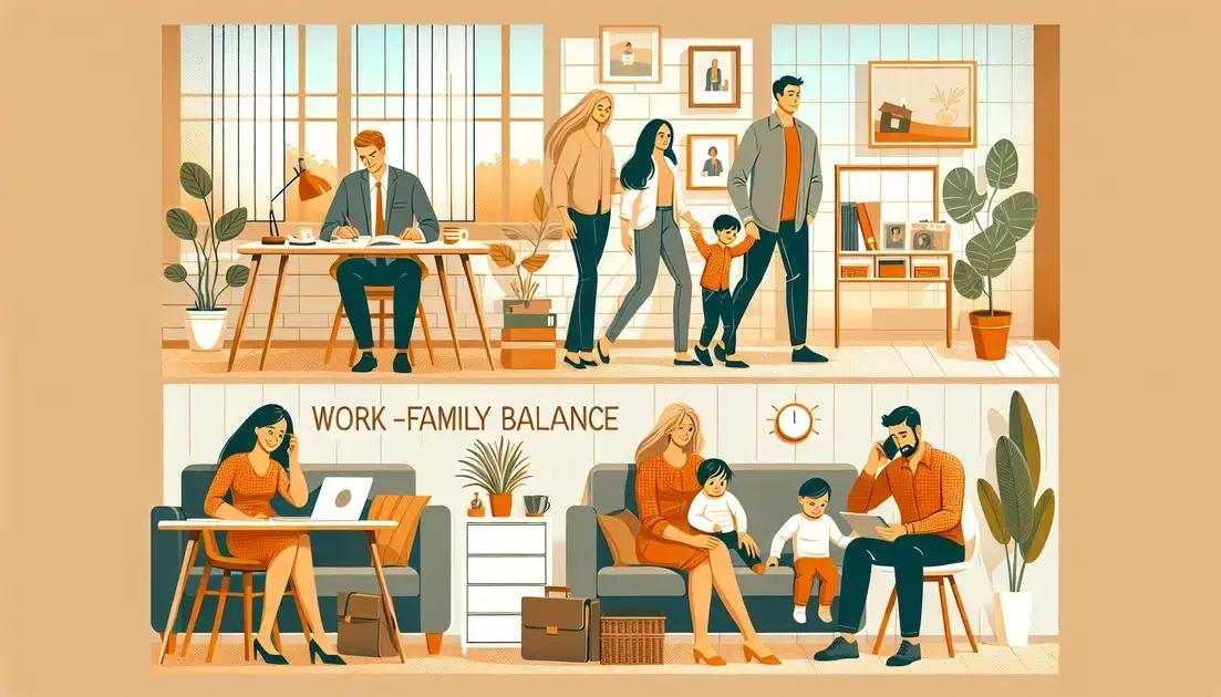 Estudos de Caso de Sucesso em Equilíbrio Família-Trabalho