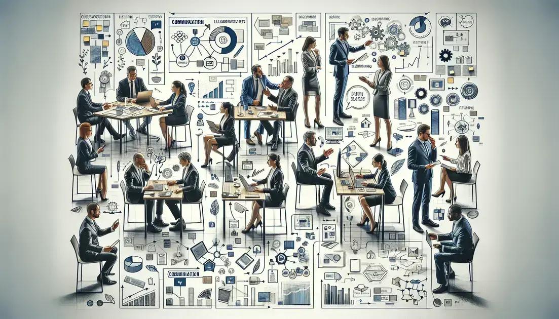 Exemplos práticos de comunicação eficiente
