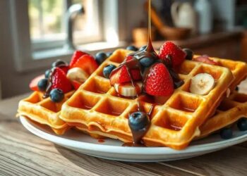 Waffles Deliciosos: 5 Passos para um Café da Manhã Irresistível