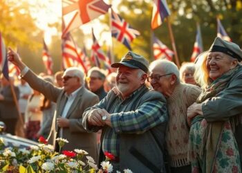 80 anos do VE Day: homenagem emocionante aos veteranos da Segunda Guerra