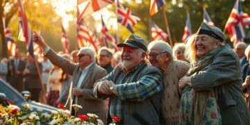 80 anos do VE Day: homenagem emocionante aos veteranos da Segunda Guerra