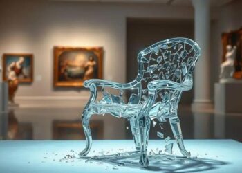 Cadeira de arte se despedaça em museu: o que aconteceu em Verona