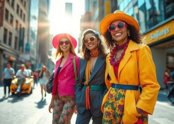 Moda dopamine: o impacto das cores vibrantes no nosso humor