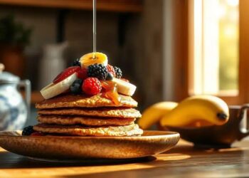 panqueca de aveia fit