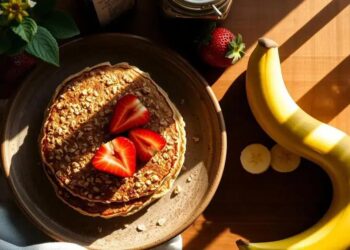 panqueca fit de aveia