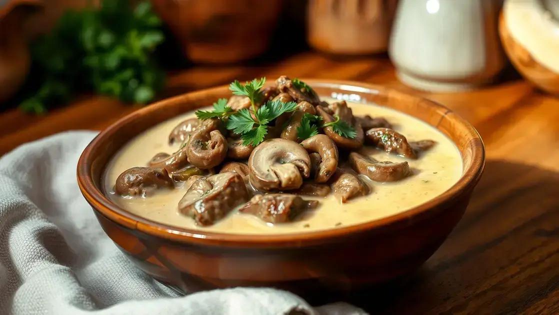 Strogonoff de carne