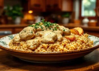 Strogonoff de frango light