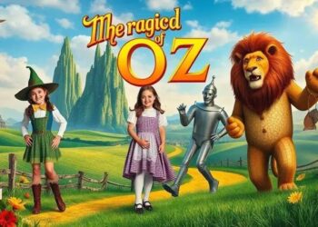Clássico ‘O Mágico de Oz’ retorna ao cinema brasileiro em outubro