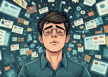 O impacto do excesso de informação na saúde mental e no comportamento