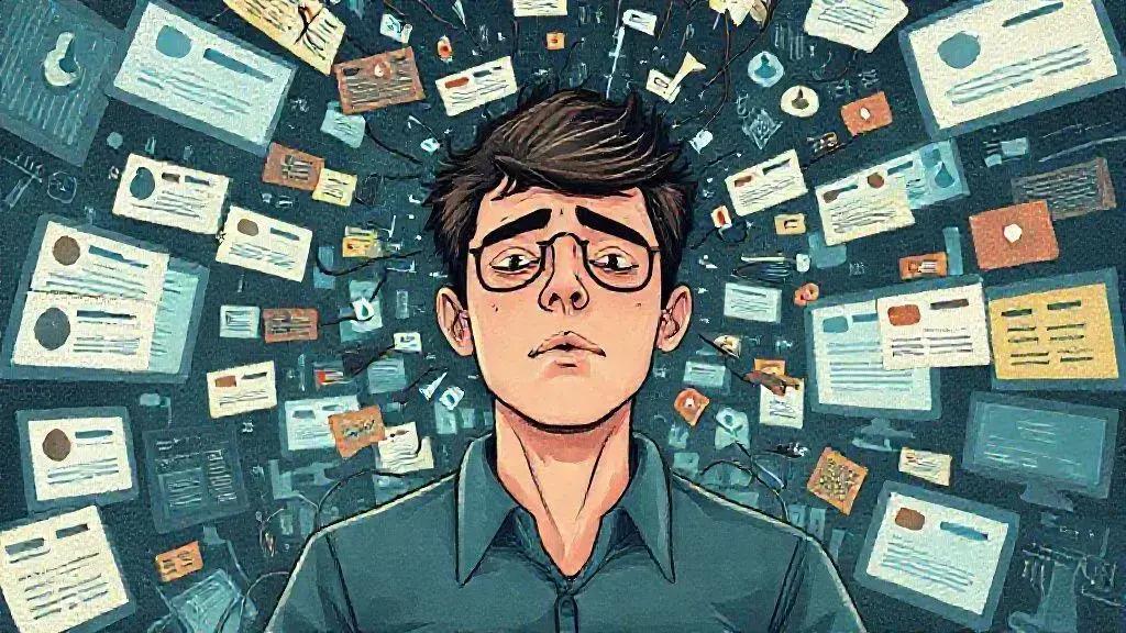 O impacto do excesso de informação na saúde mental e no comportamento