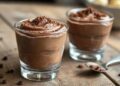 mousse de chocolate fit