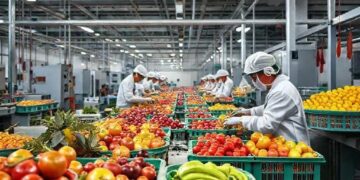 Vídeo de frutas tingidas na China é criação de inteligência artificial